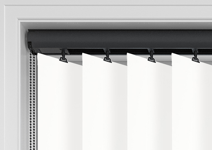 Orion (Blackout), Pure White - Vertical Blind - Image 14